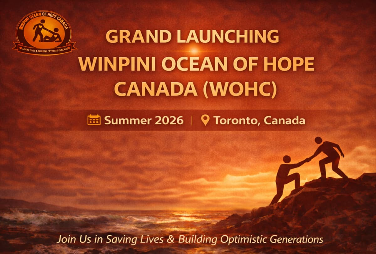 Winpini Ocean of Hope Canada Grand Launching - Summer 2026